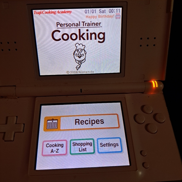 Nintendo DS | personal trainer cooking game *tested* - Picture 8 of 8
